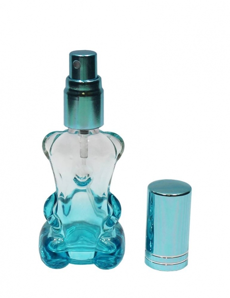 Parfümzerstäuber Teddybär 10ml hellblau komplett